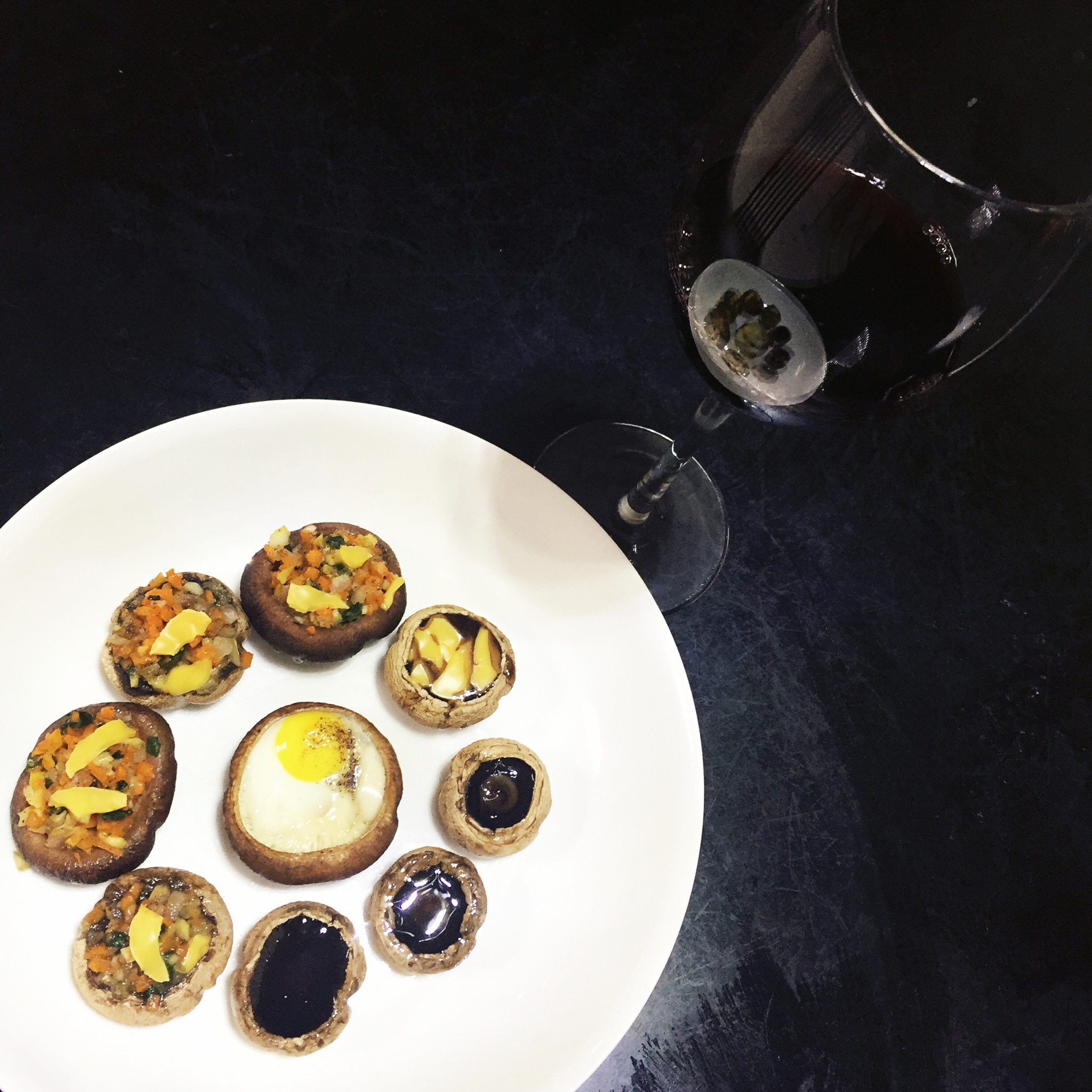 香酥开胃菜--烤香菇