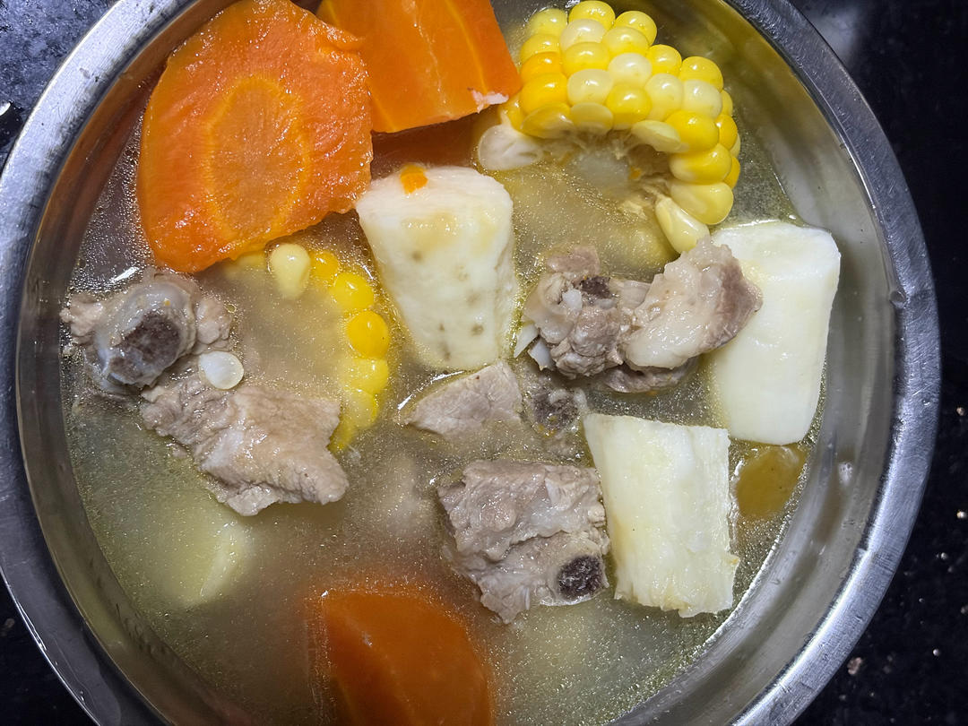 淮山苹果排骨汤