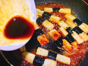🔥酱汁浓郁！！外焦里嫩的日式照烧豆腐的做法 步骤10