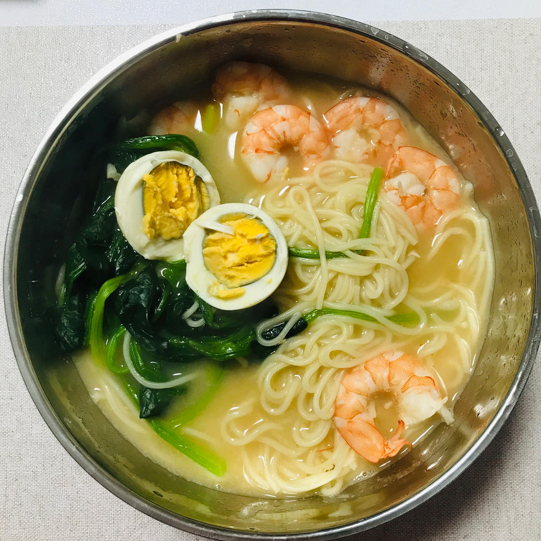 🦐不浪费虾头的“虾脑上汤面”🦐