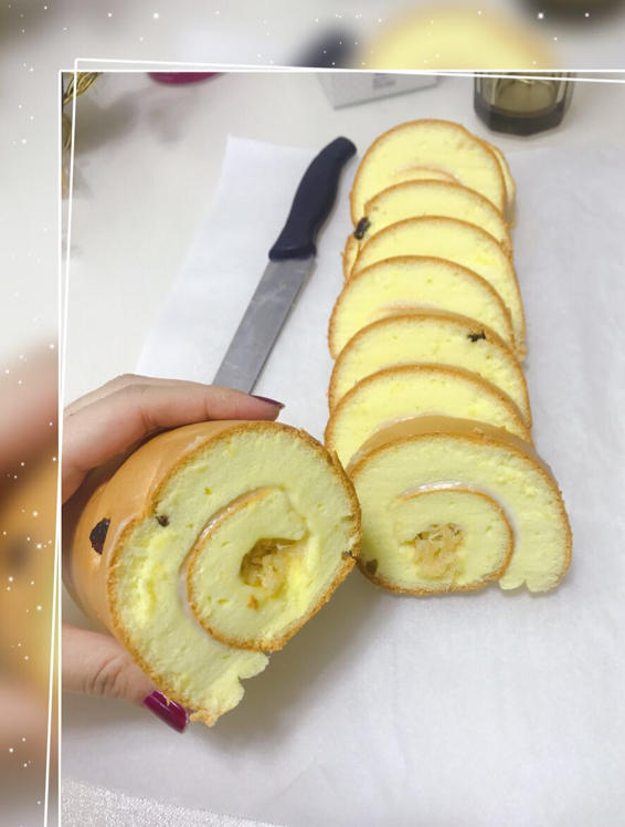 原味蛋糕卷