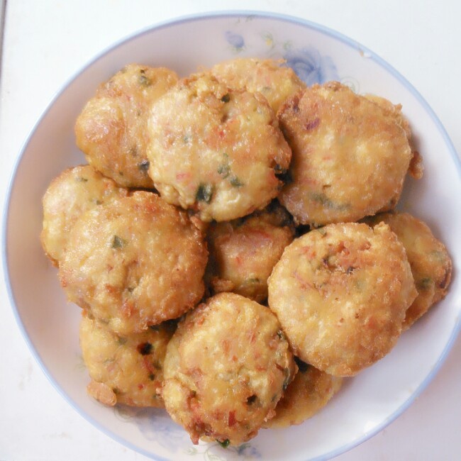 韩国料理——豆腐饼(동그랑땡)