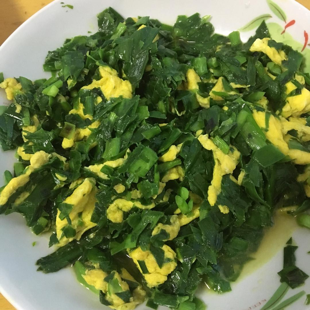 韭菜炒鸡蛋