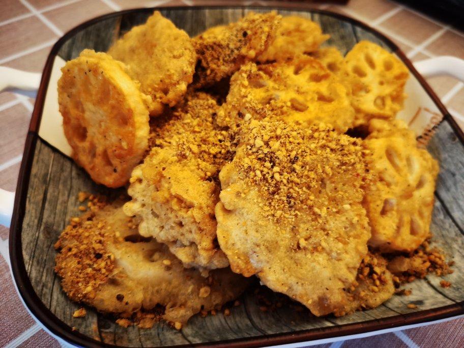 莲藕神仙吃法㊙️比薯片还好吃的香酥椒盐藕片