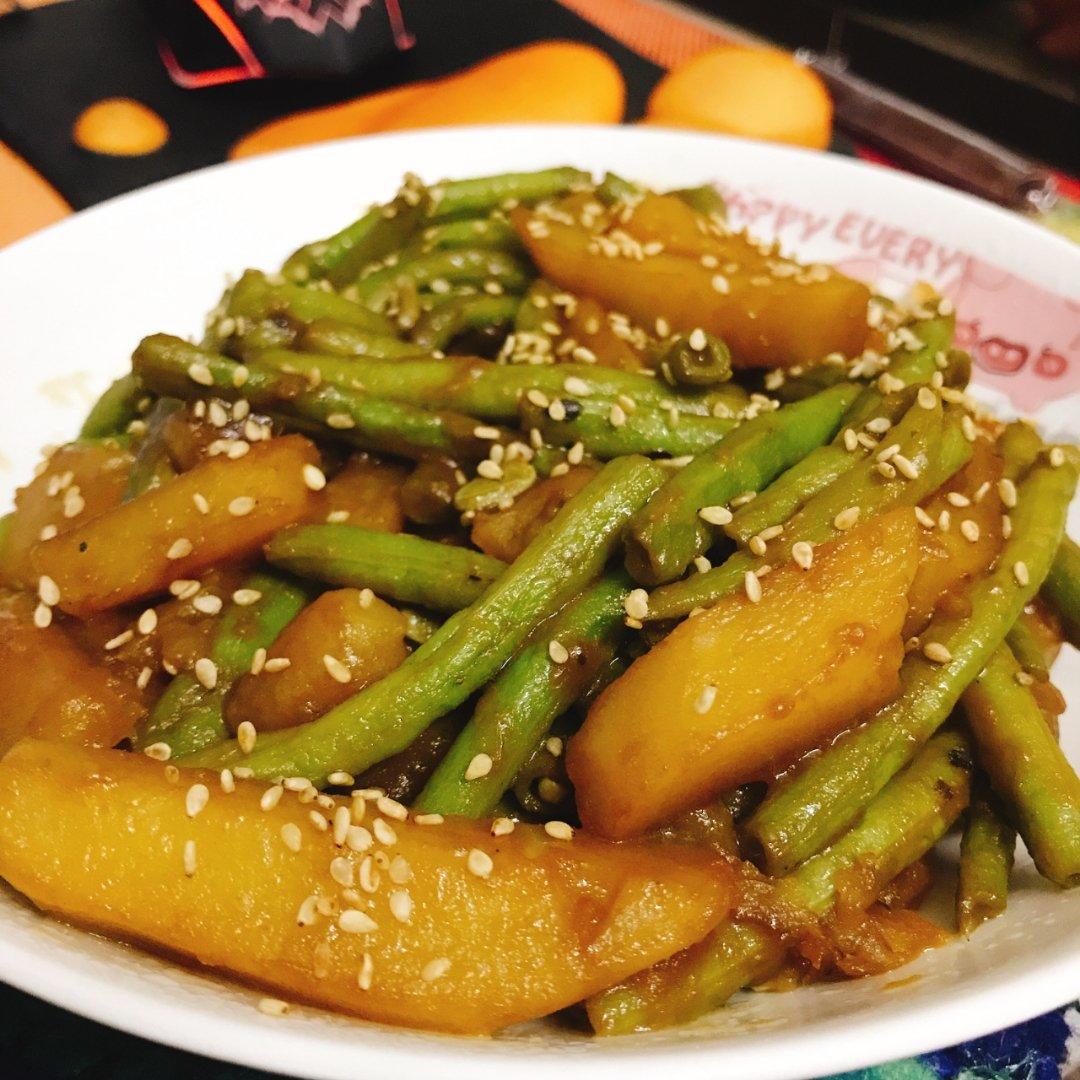 刀豆烧土豆（家常版）