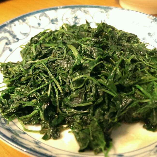 清炒豆苗