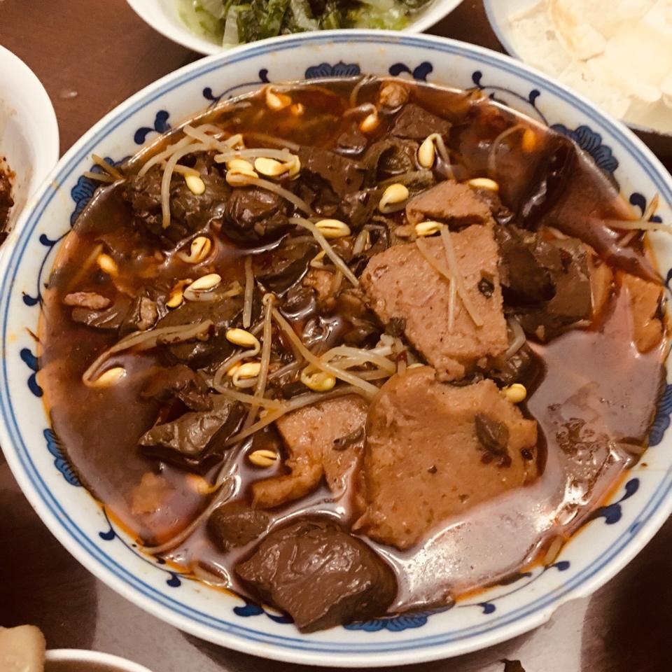 香辣毛血旺