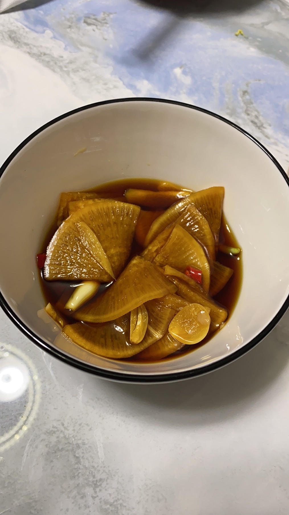 腌萝卜