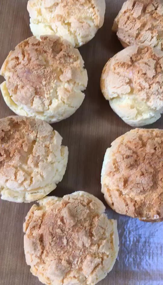 十分美味的酥皮泡芙