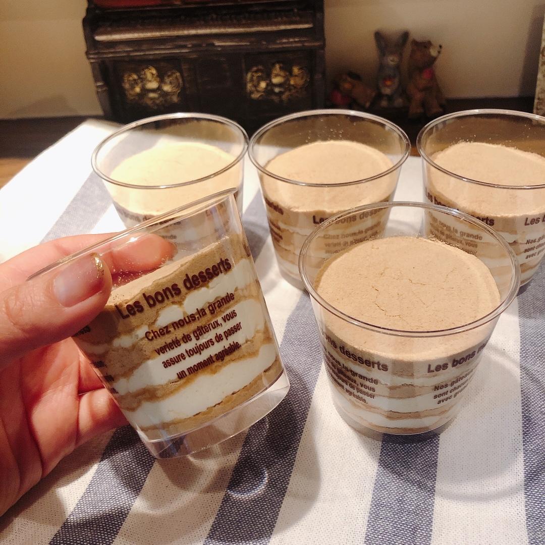 两种口味的木糠杯