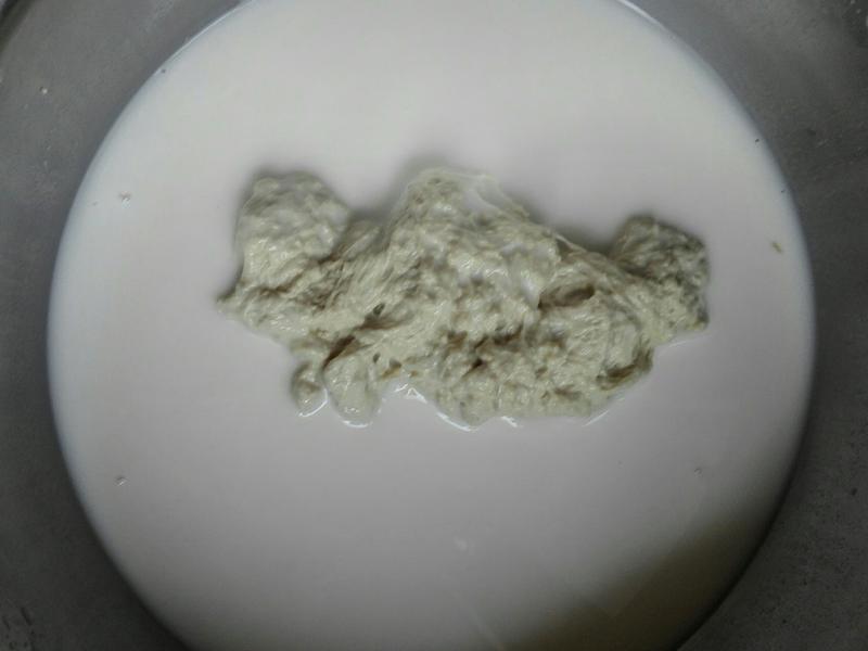 纯奶手撕吐司的做法 步骤1