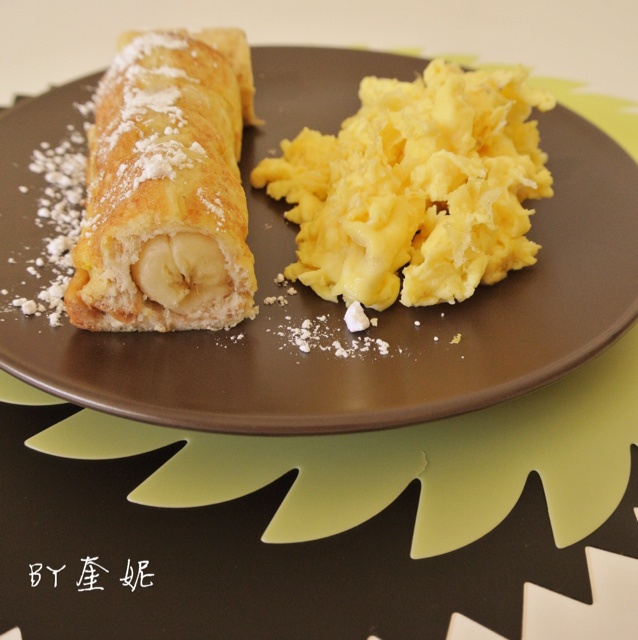 香蕉吐司卷