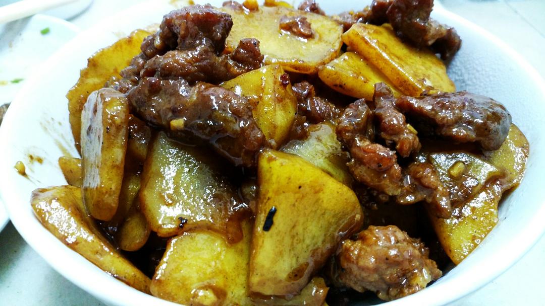 土豆炒牛肉
