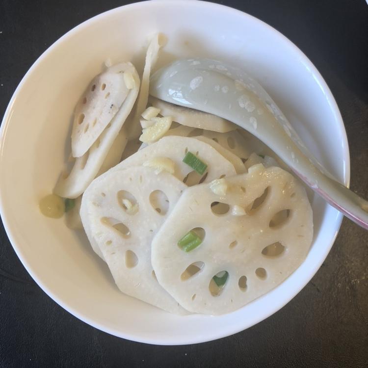 清炒藕片