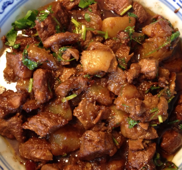 红焖羊肉