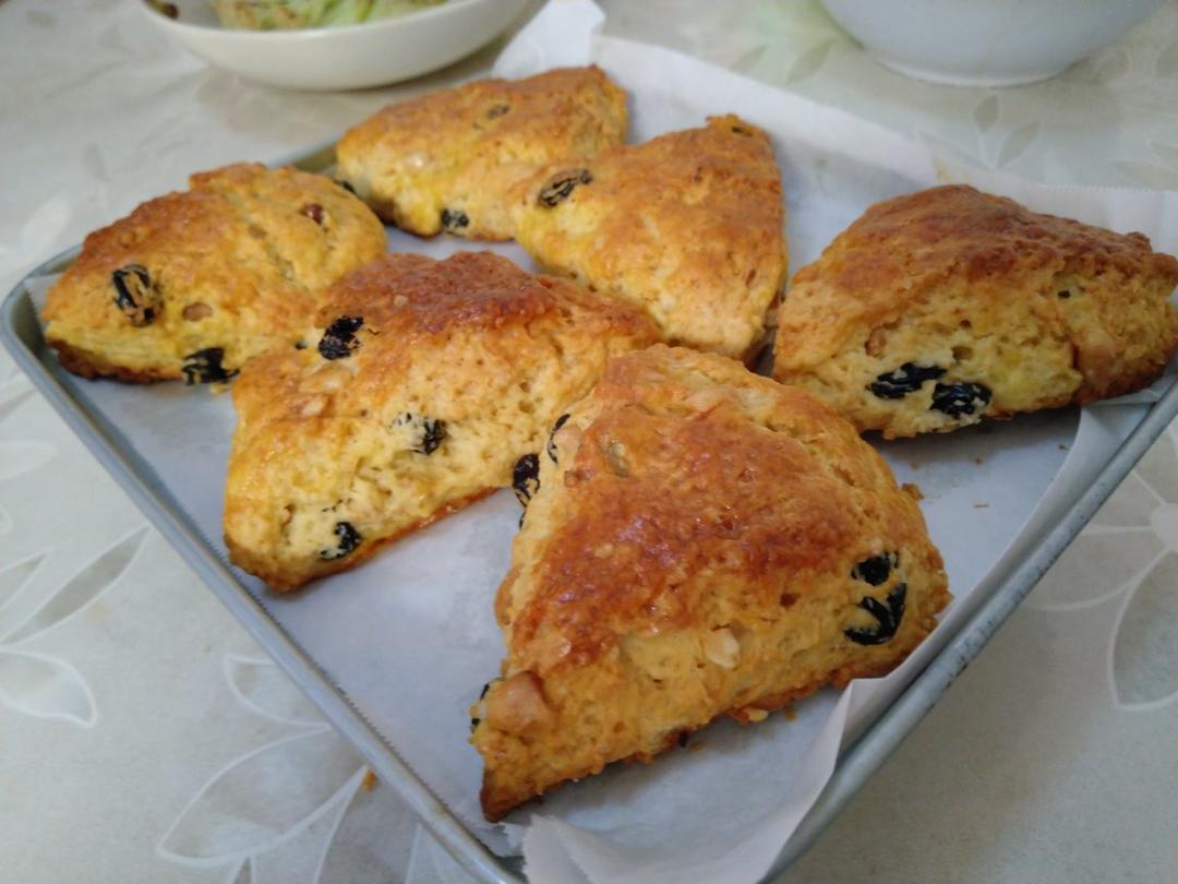 完胜星巴克的超美味酥脆司康 super easy crunched scone