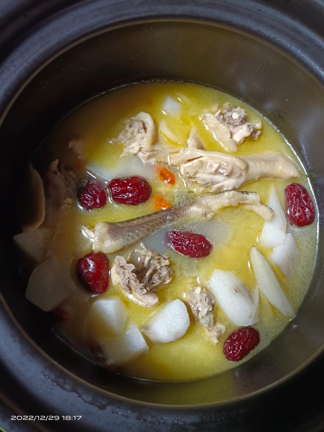 超简单又好喝山药鸡汤 独家贴士版