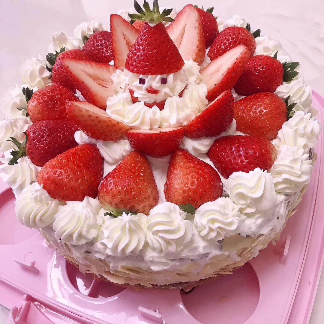 手机用户6800_dv6k做的草莓戚风生日蛋糕