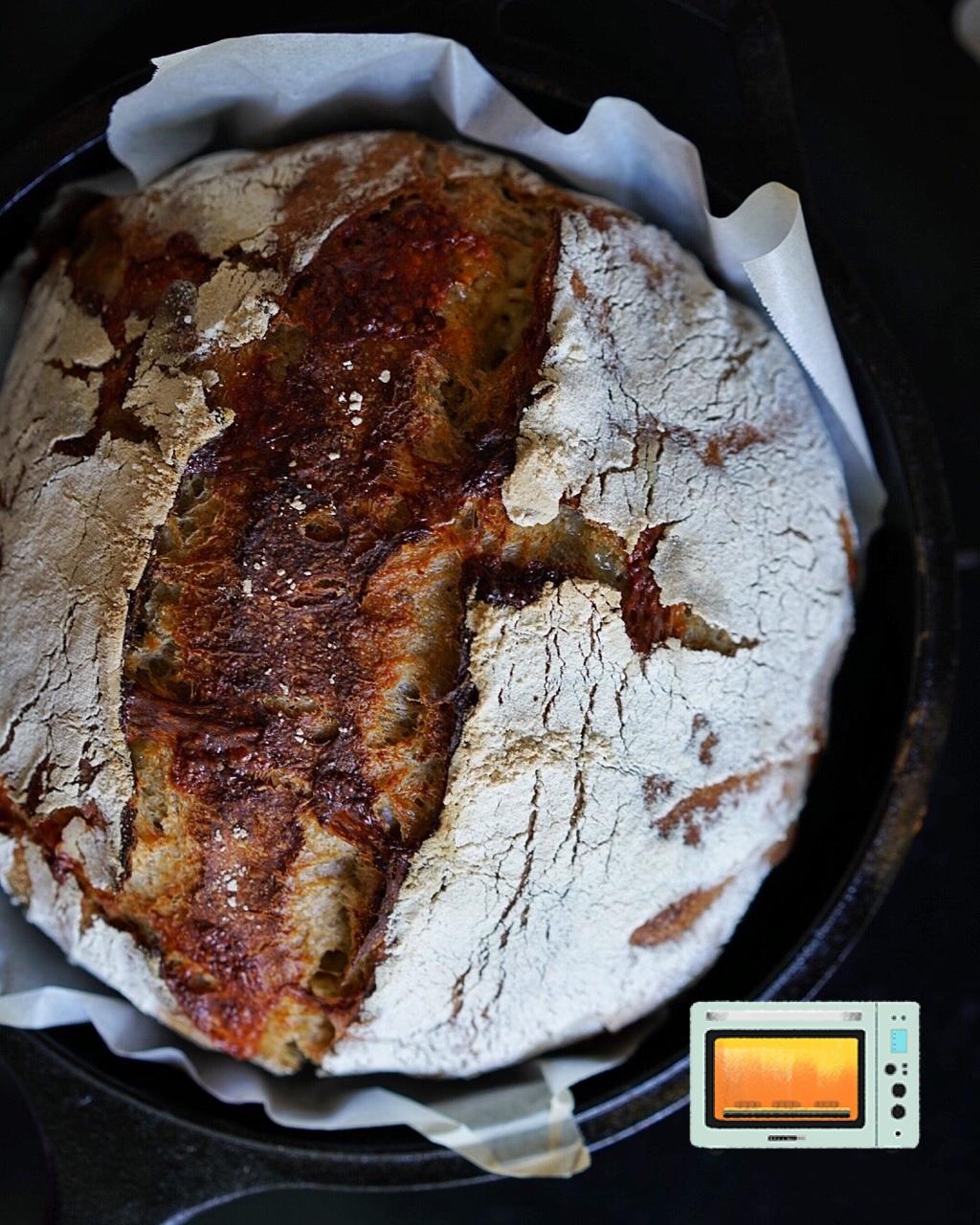 24小时黑麦天然酵种切达奶酪欧包