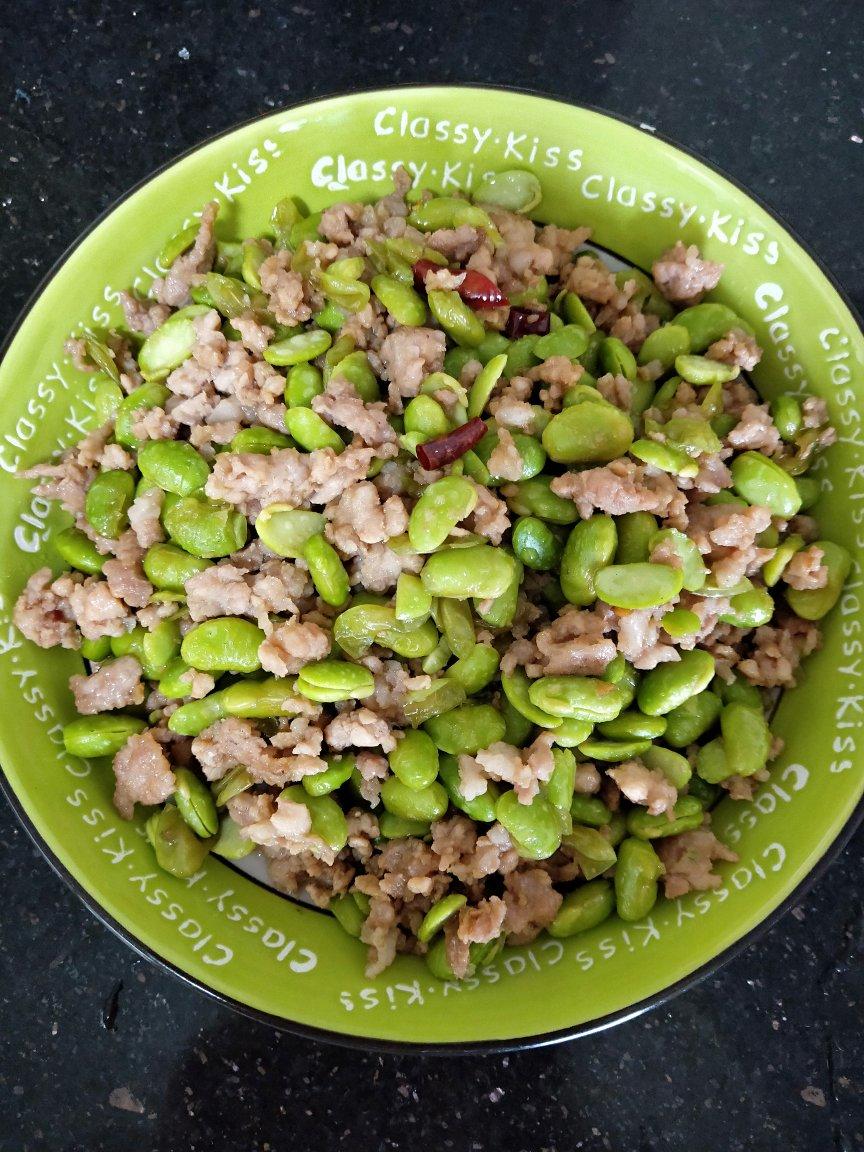下饭菜 肉末毛豆