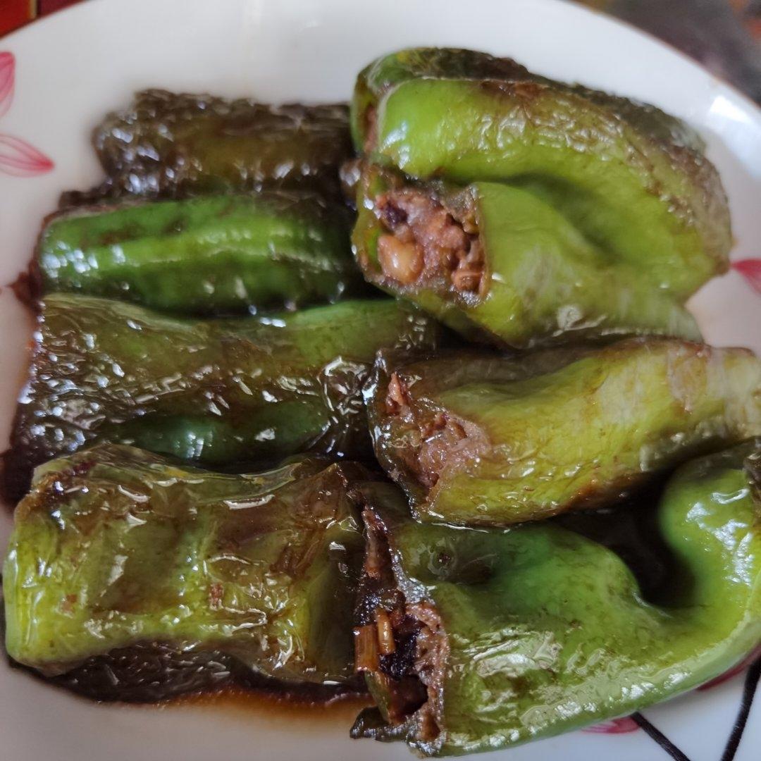 下饭菜肴--青椒酿肉