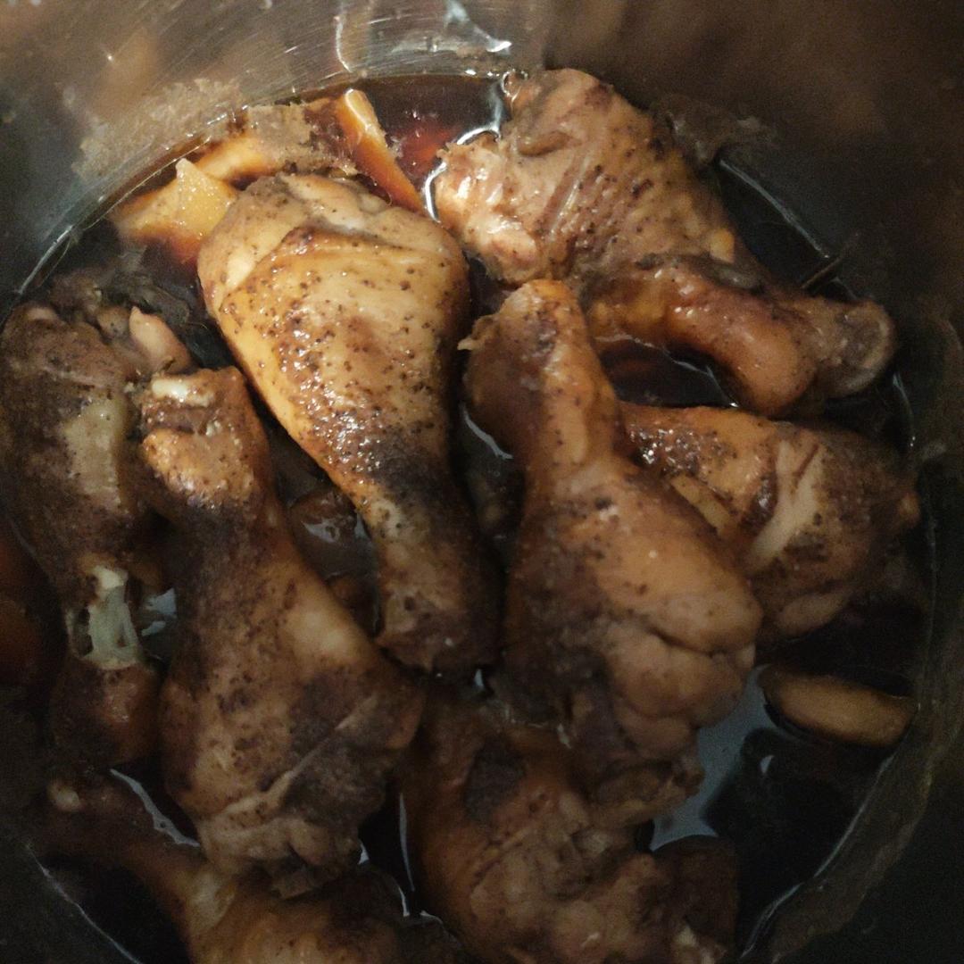 电饭煲焗鸡腿