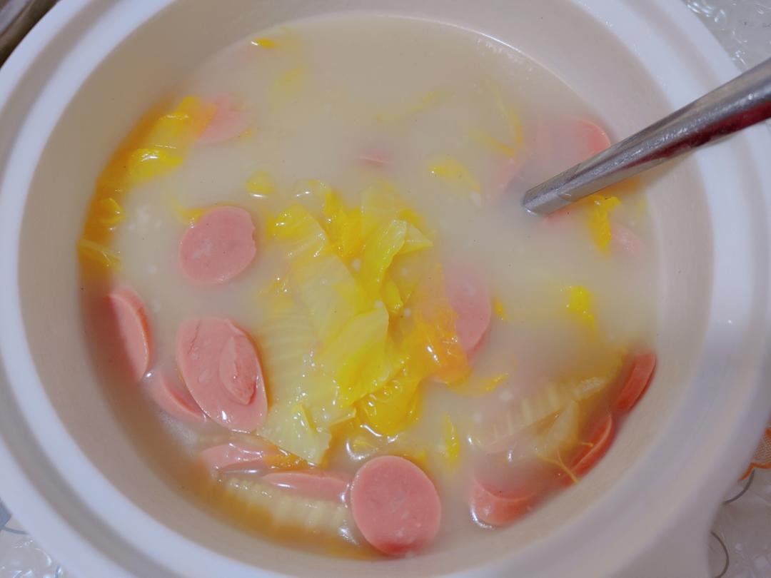 烂糊白菜鸡蛋汤