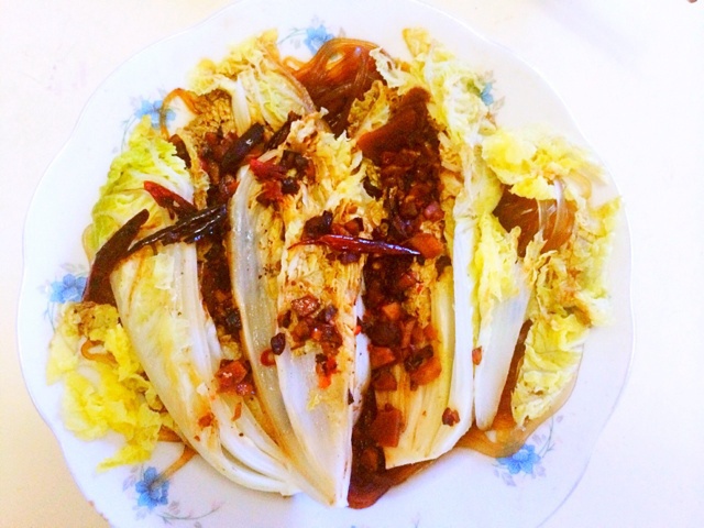 蒜蓉粉丝娃娃菜