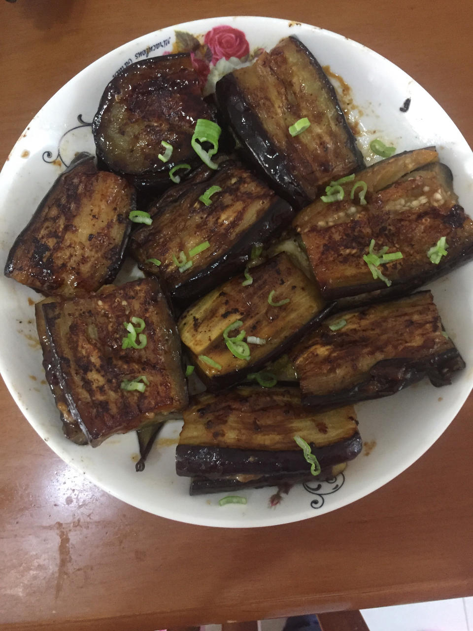 日式茄子肉馅卷