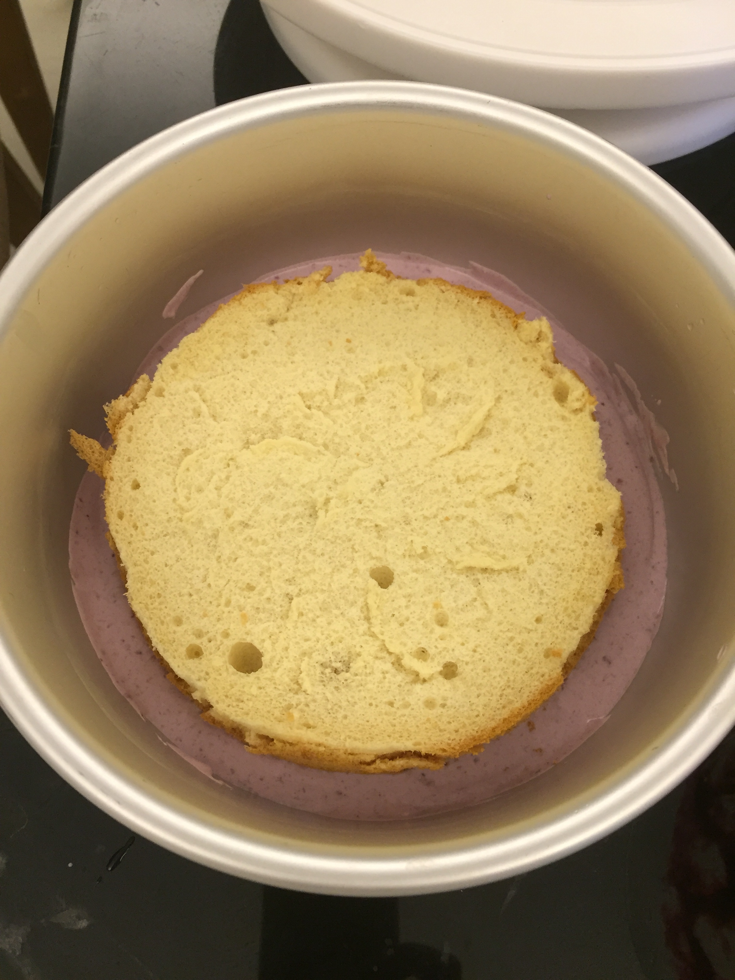Fluff棉花糖蓝莓慕斯蛋糕的做法 步骤21