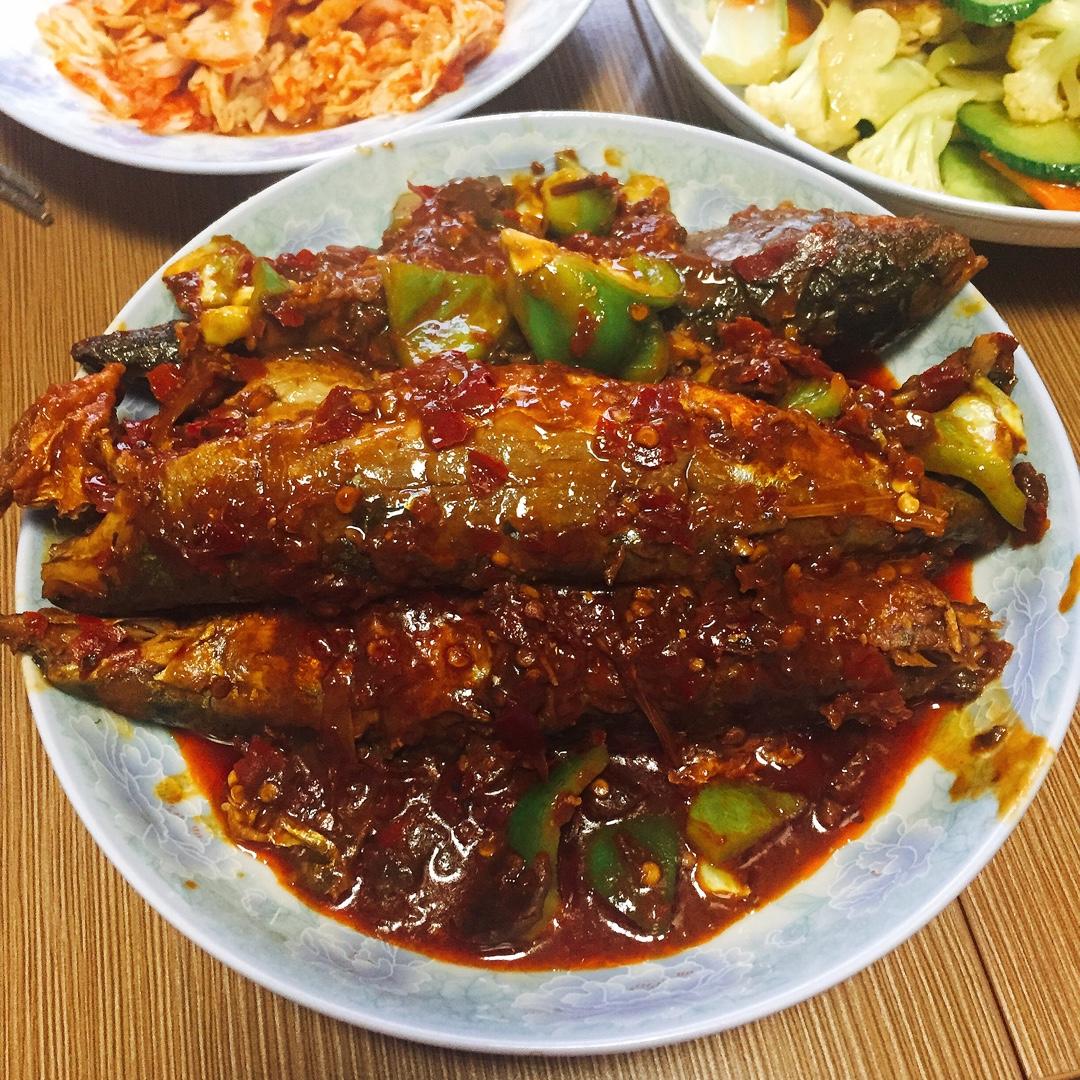 酱焖鲜鲅鱼