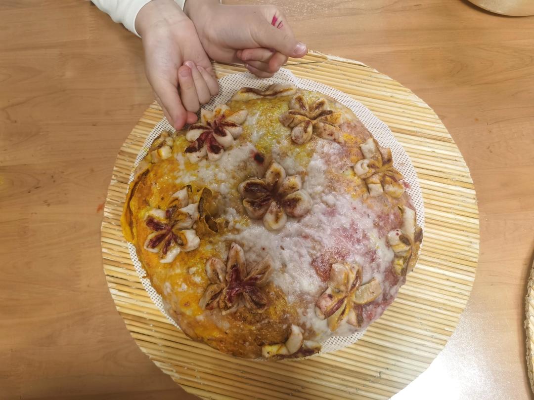 兰州老月饼——千层彩虹饼