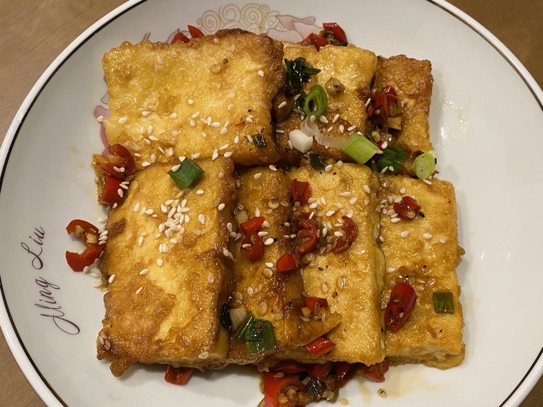 香煎豆腐