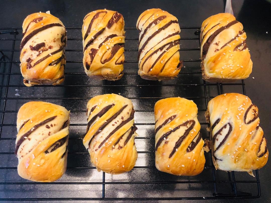 豆沙造型小面包