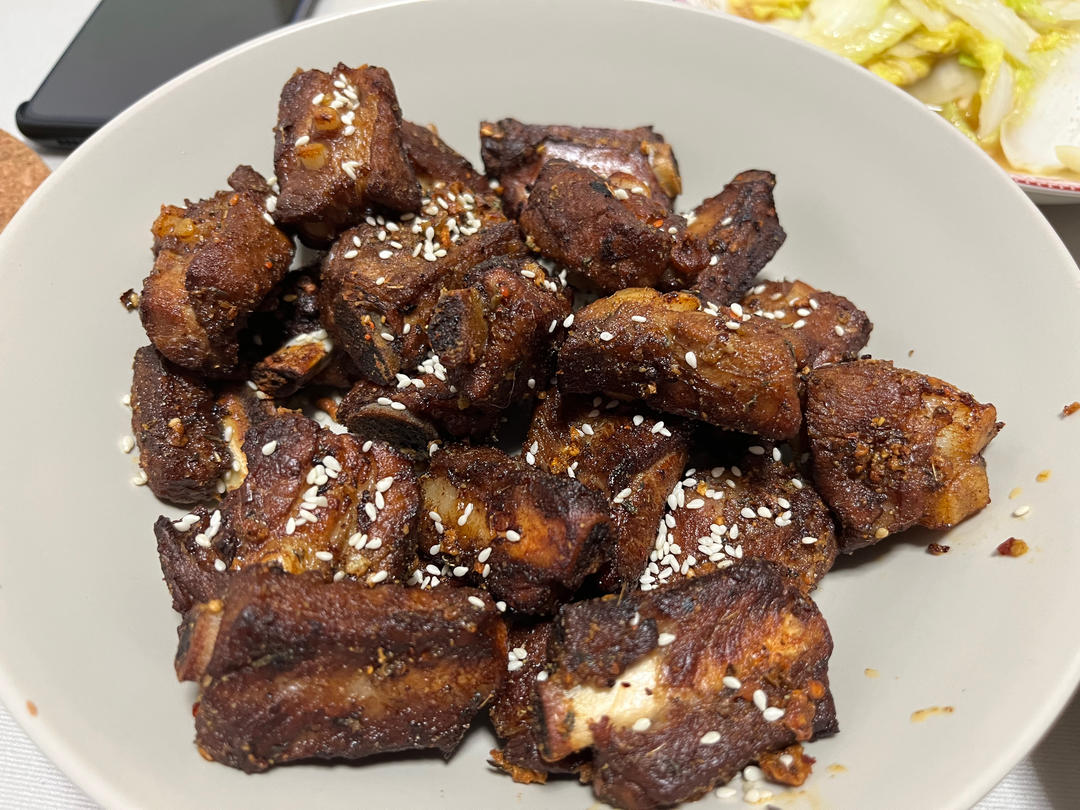 不会失手的蒜香排骨（空气炸锅版）