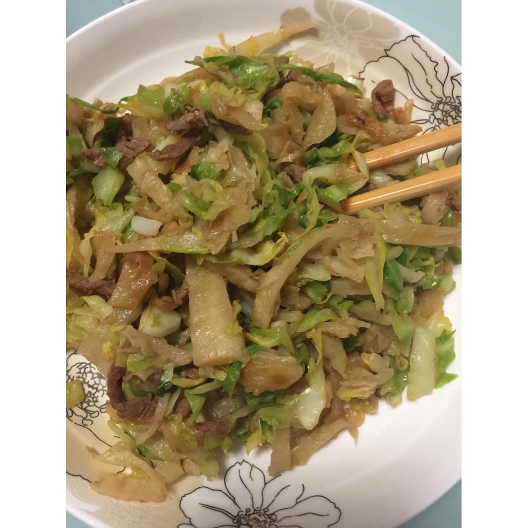 好吃哭的——家常炒饼