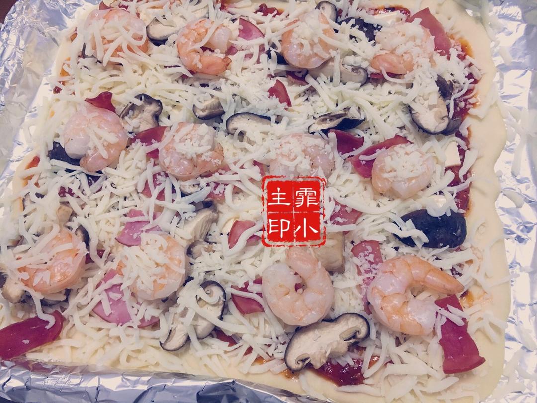 萨拉米薄底披萨 Salami Pizza