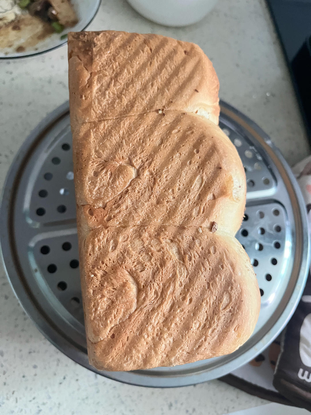 夺命软吐司(๑´ڡ`๑)超软拉丝极速方便的一次发酵吐司