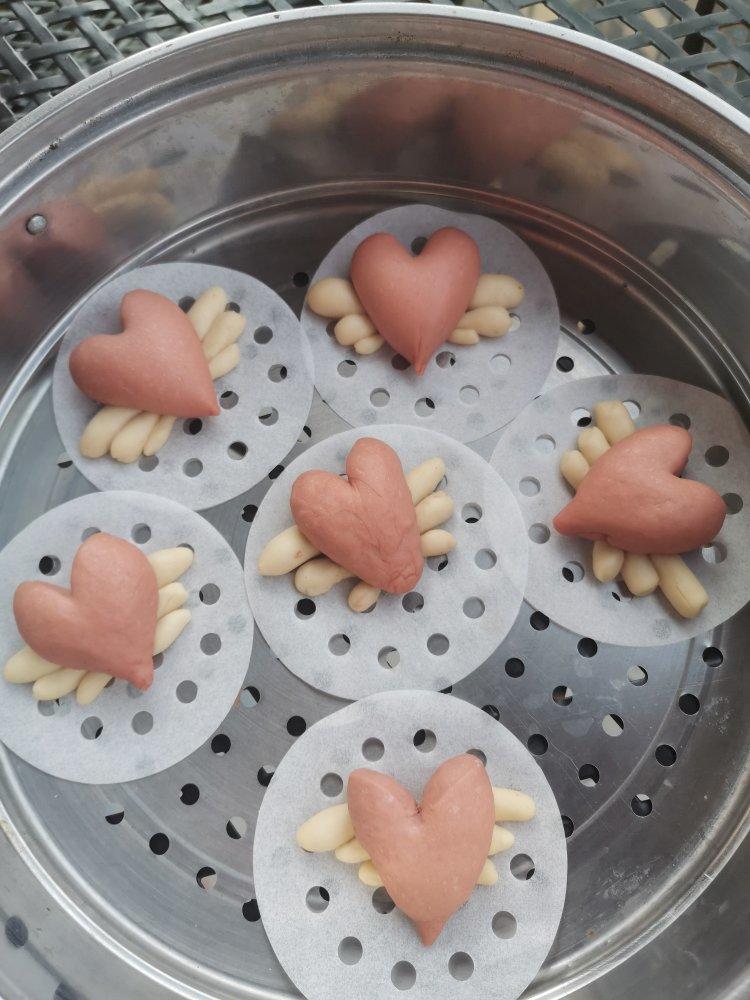 【原创】(情人节)天使之爱心馒头