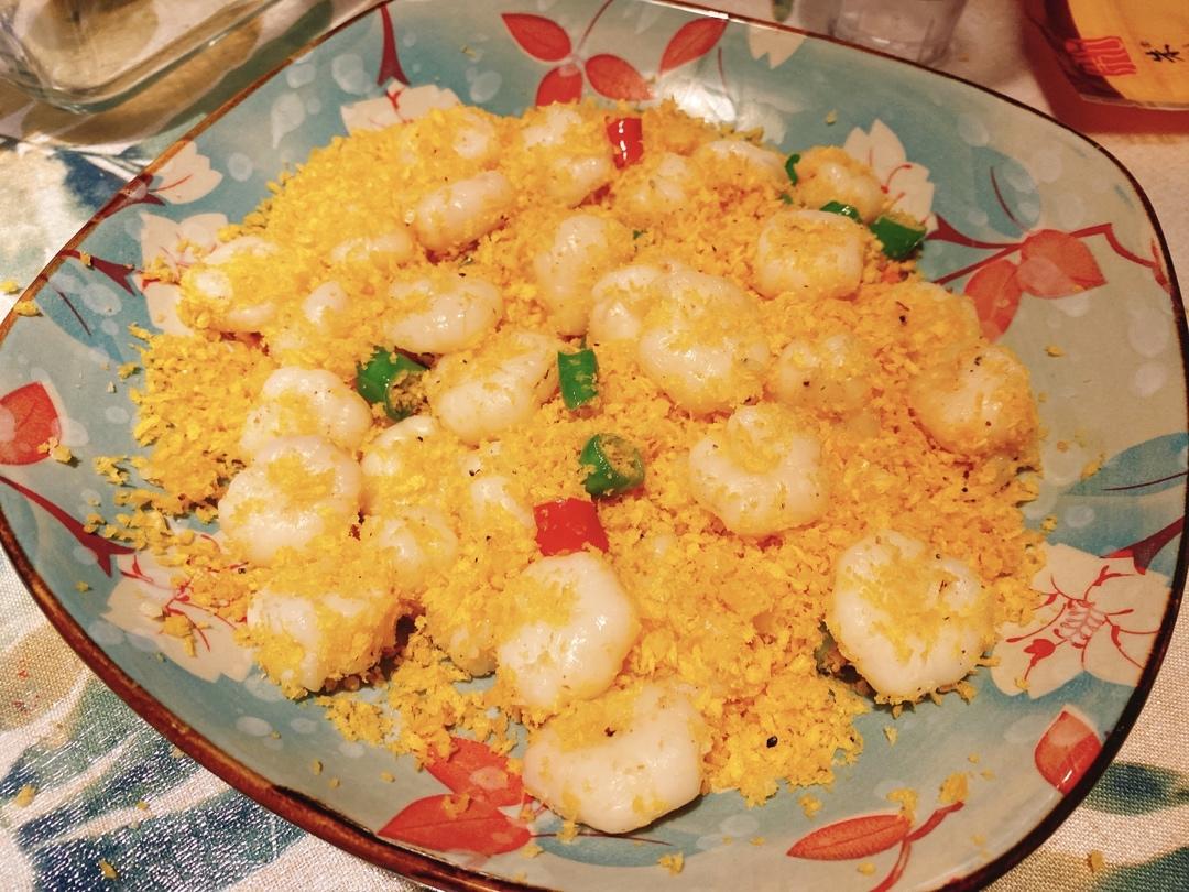避风塘炒虾仁