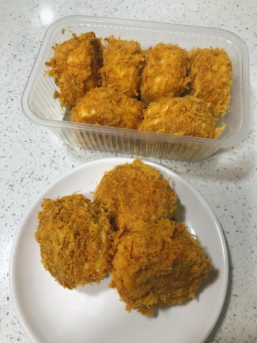 朋友都说比鲍师傅好吃的海苔肉松小贝