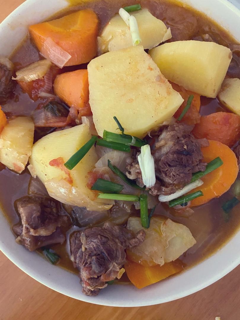 土豆炖牛肉