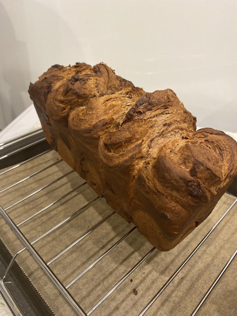 奶油巧克力吐司