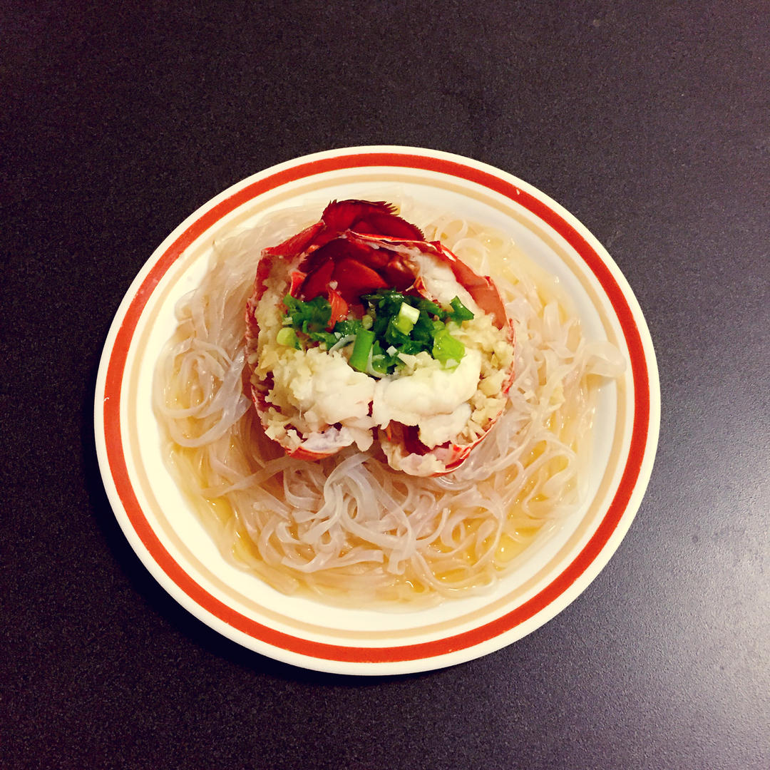 蒜蓉龙虾蒸粉丝