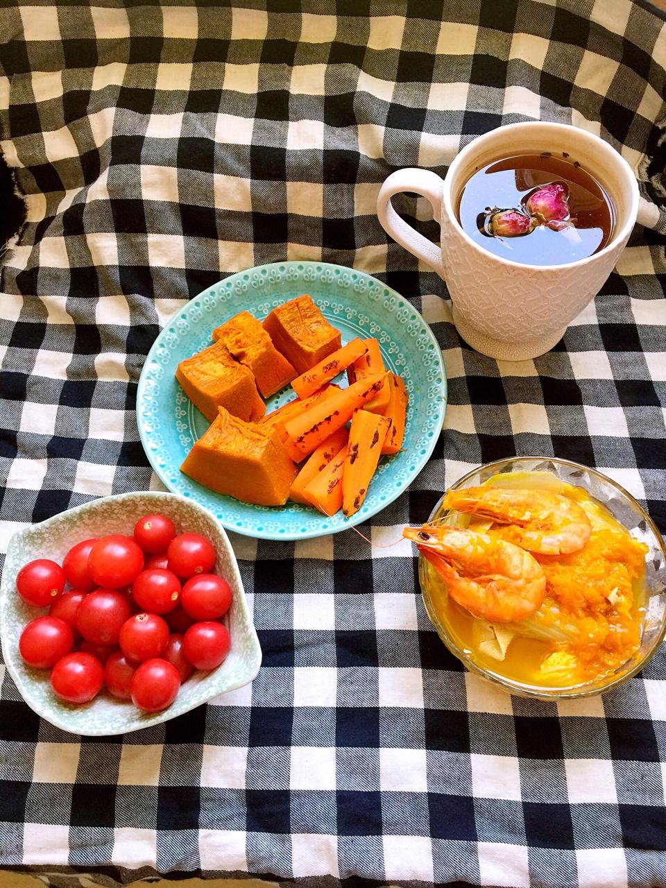 海鲜豆腐南瓜炖