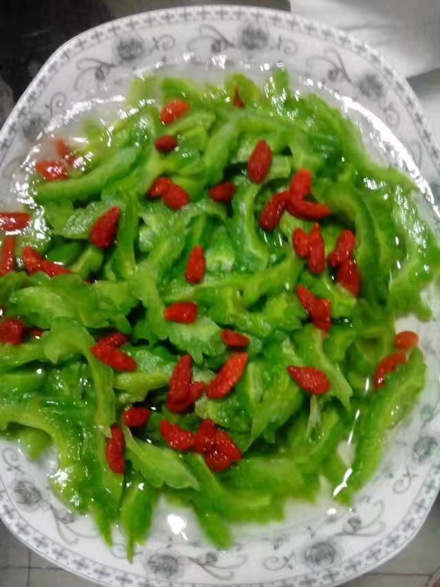 凉拌苦瓜