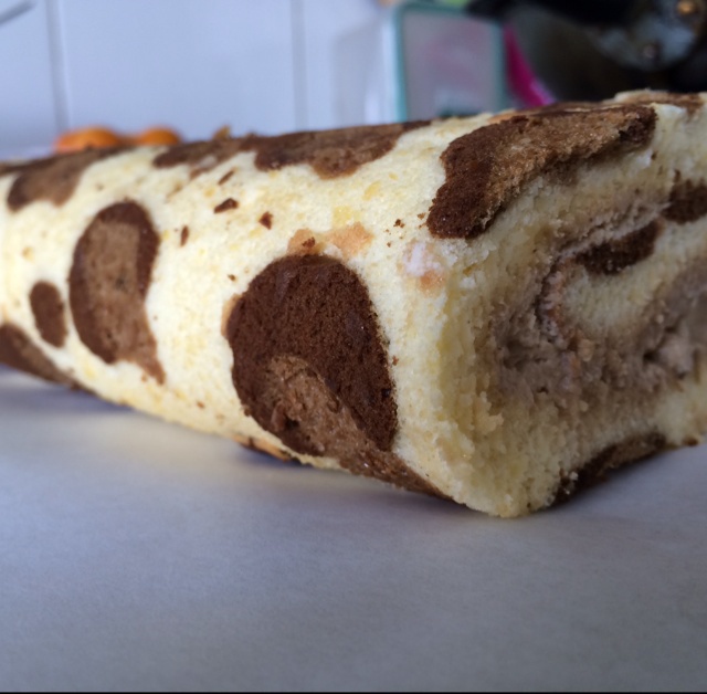 双色豹纹蛋糕卷