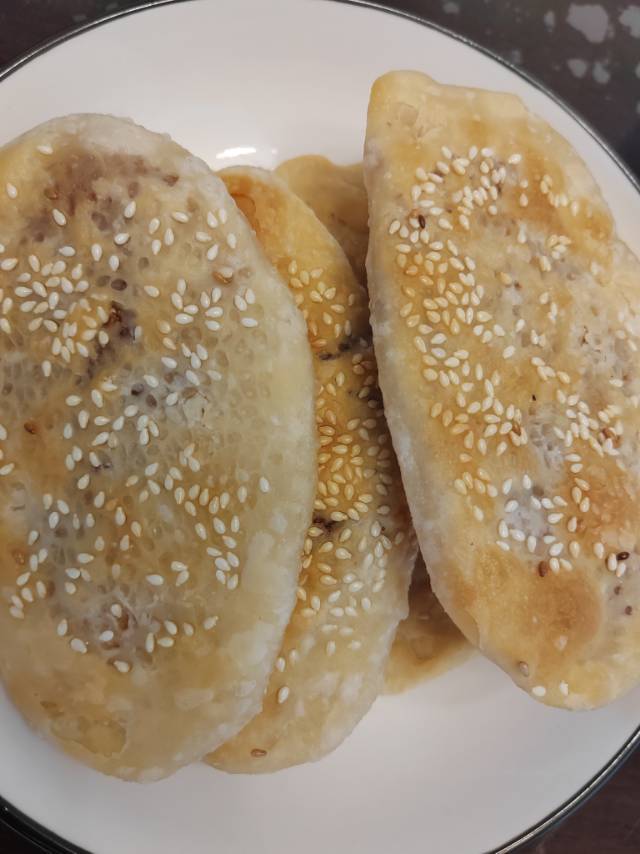 家常红糖油酥饼 糖酥饼 不用醒面不用发面 零失败 附细节视频详解