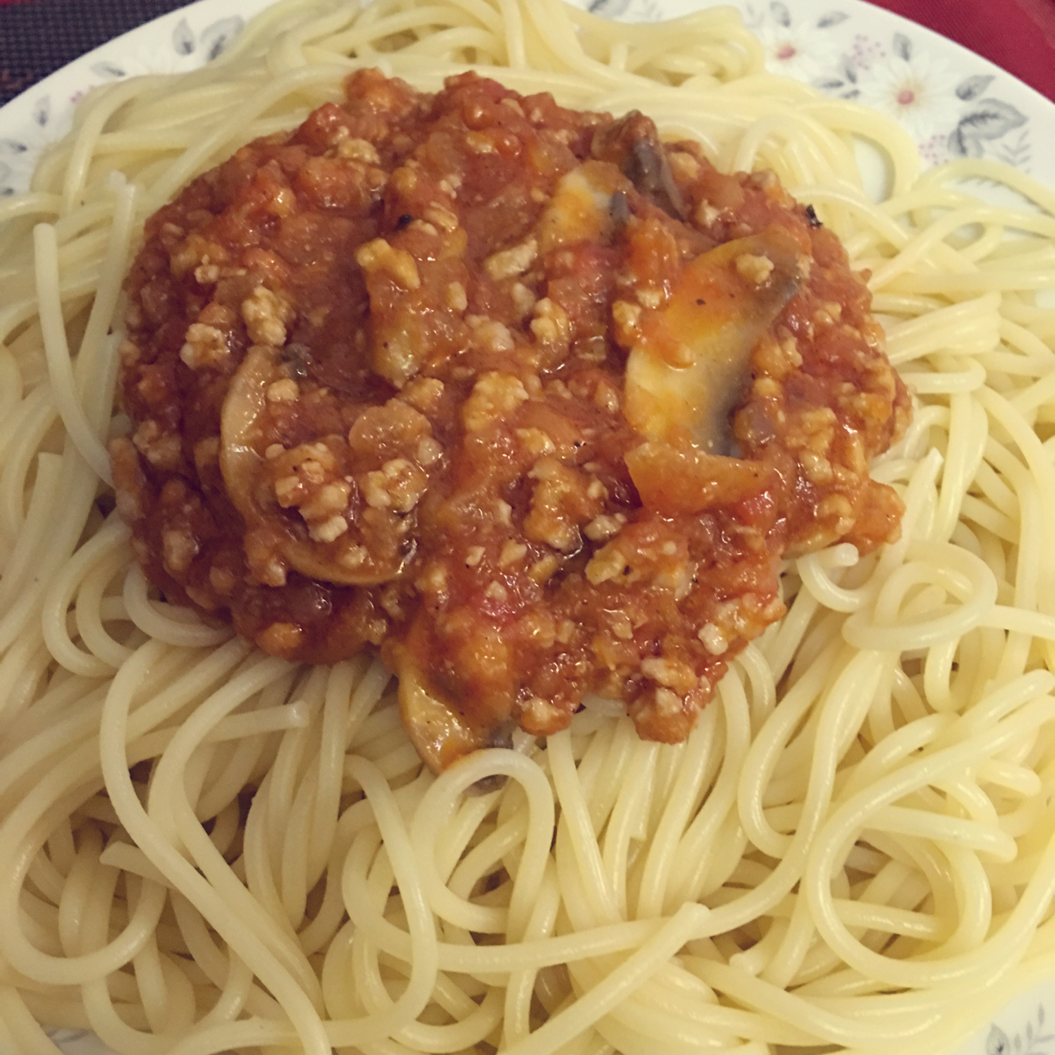 经典哒番茄肉酱意面