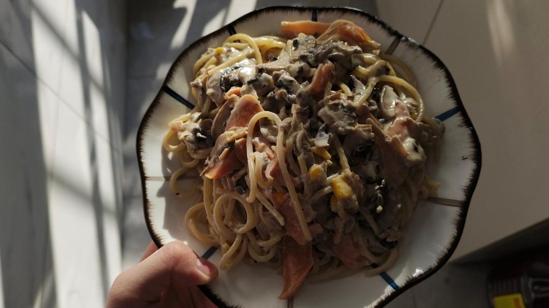 【姜食堂3】姜·猪·面 Korean style rosé spaghetti